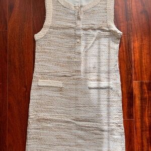 Mango Pocket Tweed Dress size S